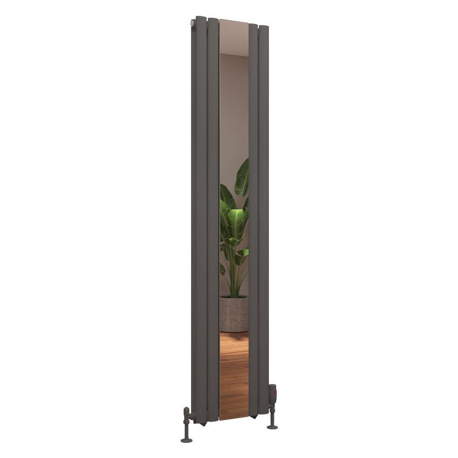 Tunstall Double Mirror Radiator 1800 x 380mm