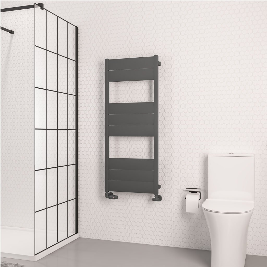 Kingswood Slimline Aluminium Towel Rail 1220 x 500mm