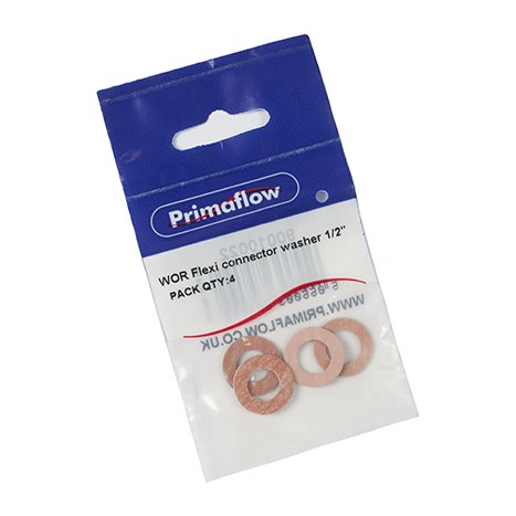 Flexi Connector Washer 1/2" (Sold per pack of 4)