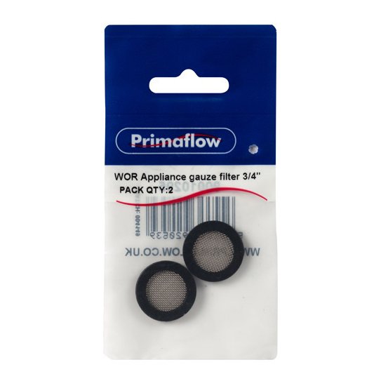 Appliance Gauze Filter 3/4" (Sold per pack of 2)