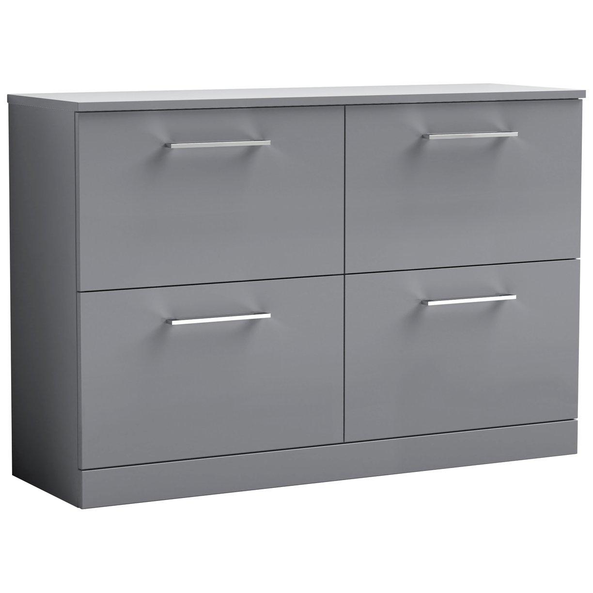 Arno 1200mm Floor Standing 4 Drawer Vanity Unit & Worktop