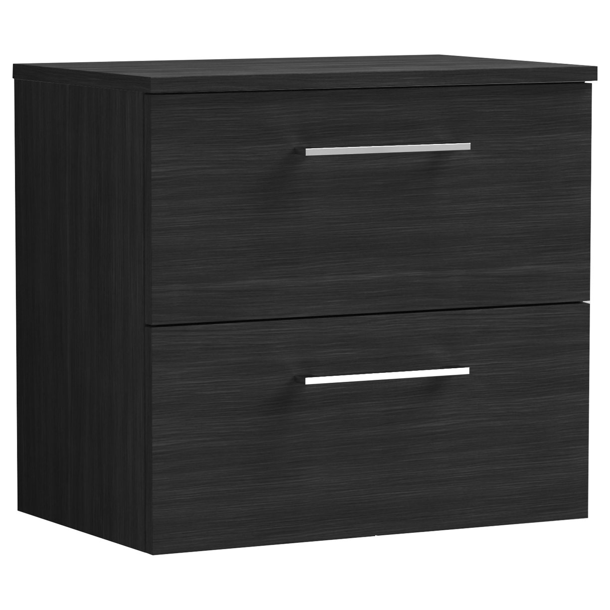 Arno 600mm Wall Hung 2-Drawer Vanity Unit & Worktop