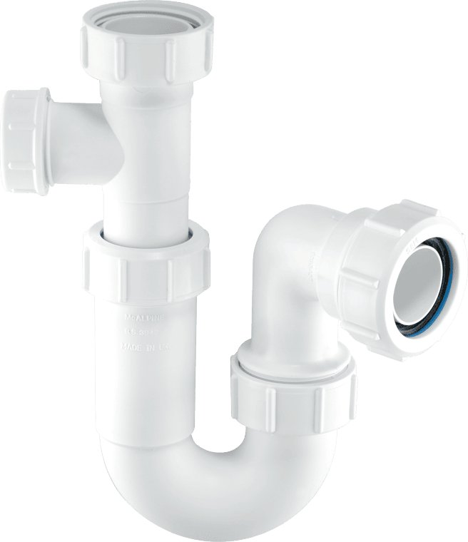 Adjustable 'P' Trap + Spigot 1¼"