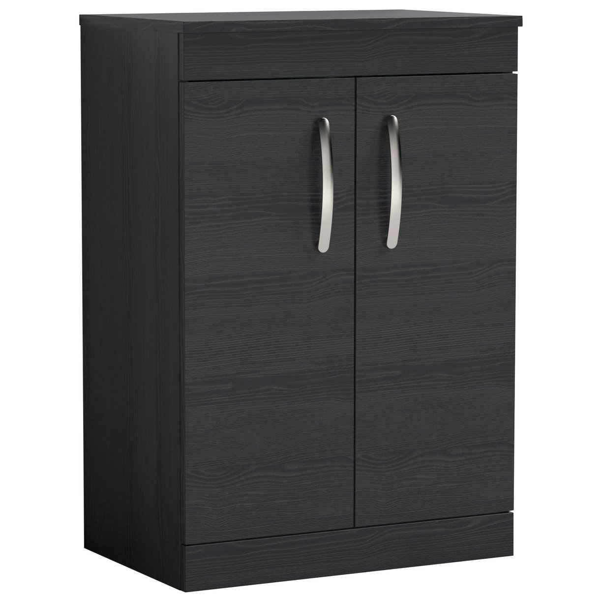 Athena 600mm Floor Standing 2-Door Vanity Unit & Worktop