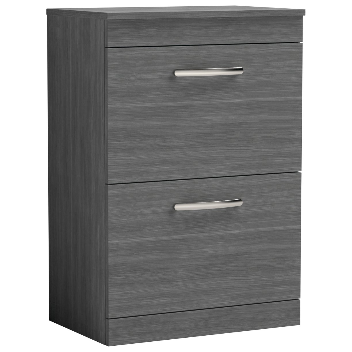 Athena 600mm Floor Standing 2-Drawer Vanity Unit & Worktop