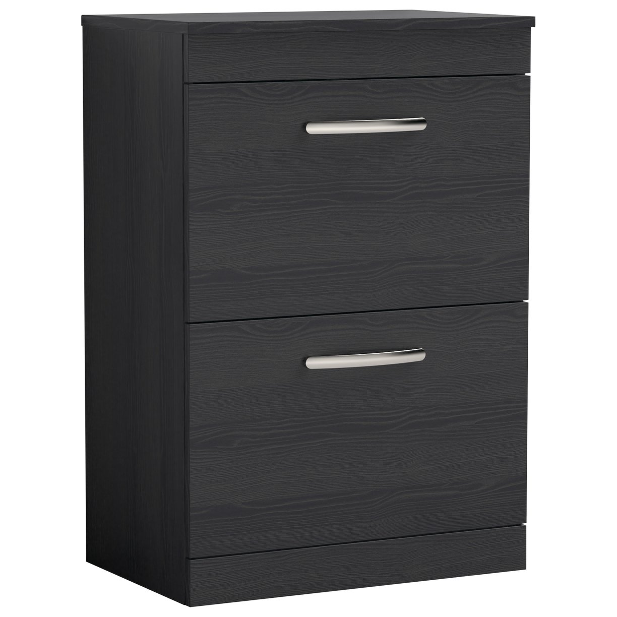 Athena 600mm Floor Standing 2-Drawer Vanity Unit & Worktop