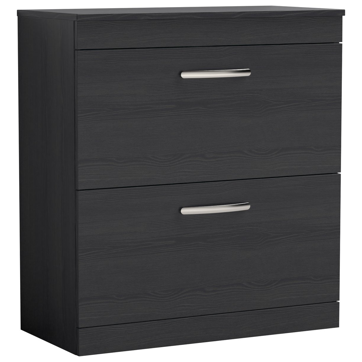 Athena 800mm Floor Standing 2-Drawer Vanity Unit & Worktop