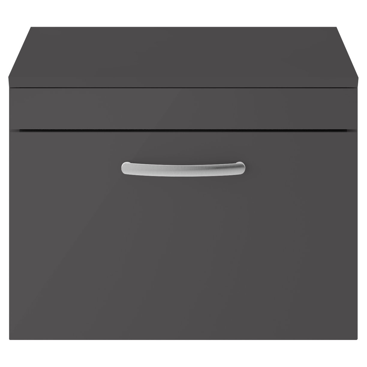 Athena 600mm Wall Hung 1-Drawer Vanity Unit & Worktop