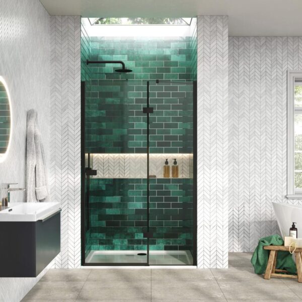 Athena Hinged Door & Side Panel 1200mm