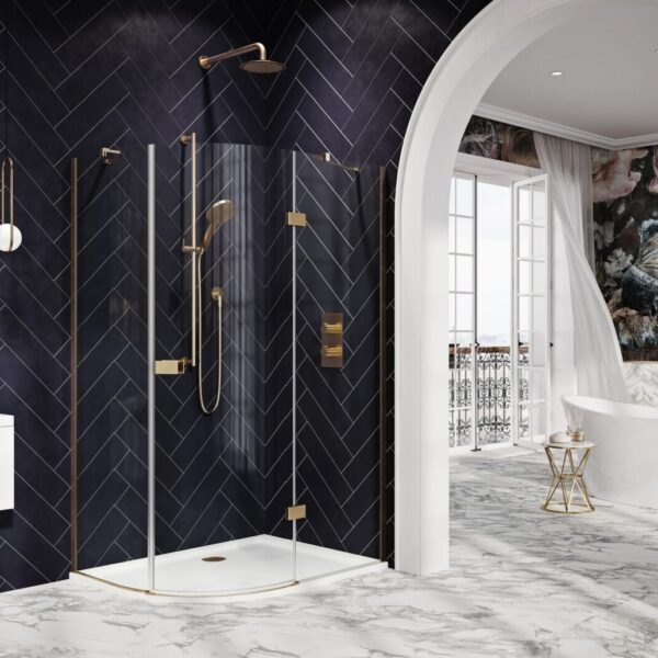Athena Hinged Offset Quadrant 1200 x 900mm