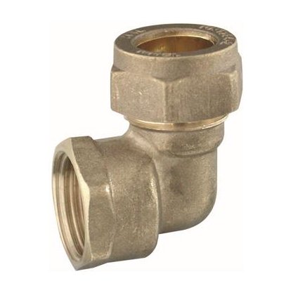 Compact Compression Elbow C x FI 15mm x ¾"