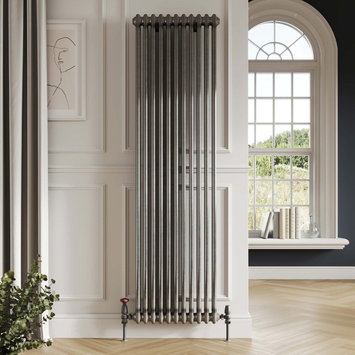 Column Designer Radiator 2 Column 1800 x 328mm 7 Sections