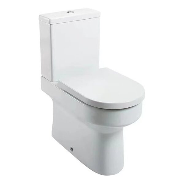 Spa Rimless Closed Back WC Pan, Cistern & Seat