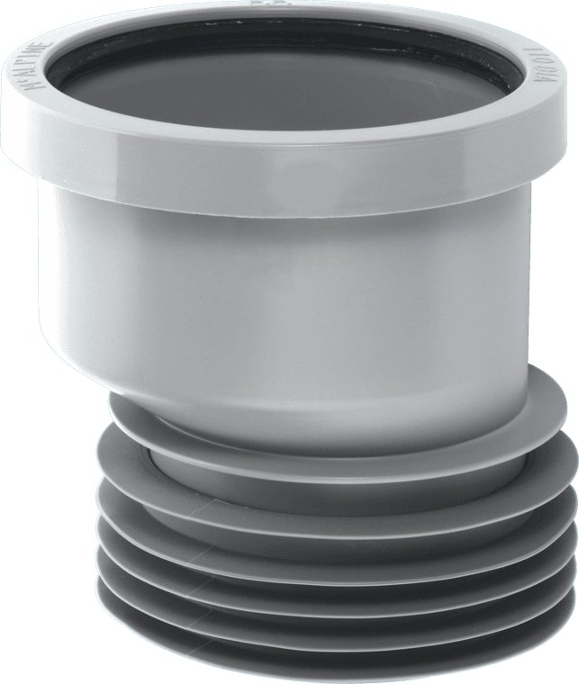 4"/110mm 14mm Offset Drain Connector