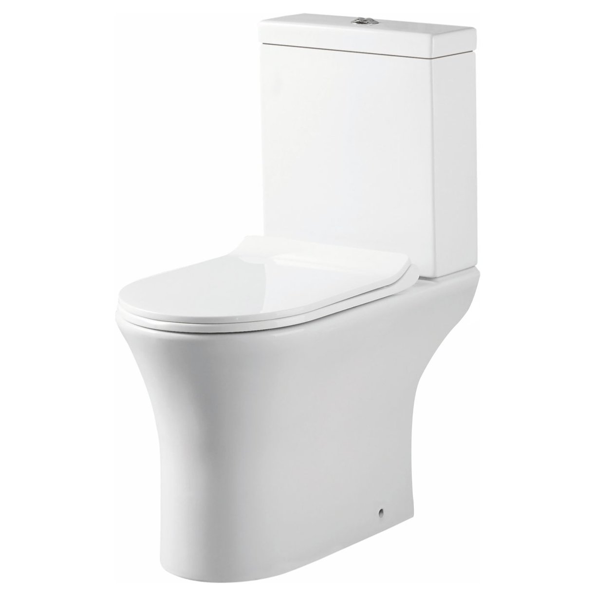 Deia Rimless WC Pan, Cistern & Soft Close Seat