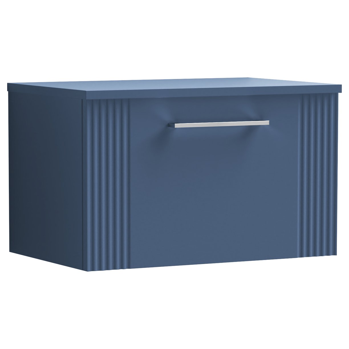 Deco 600mm Wall Hung 1-Drawer Vanity Unit & Worktop