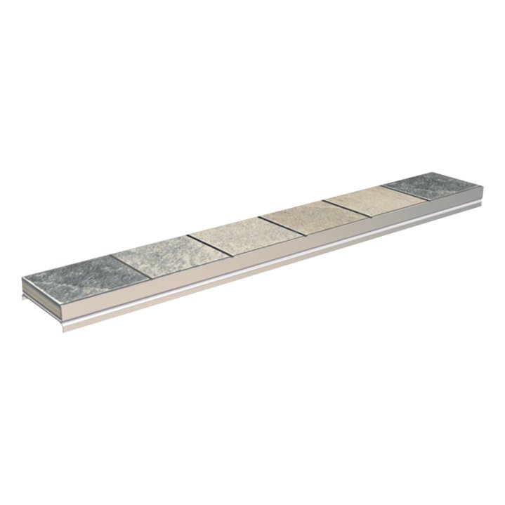 Elements Linear 300 Drain Tileable Cover Plate
