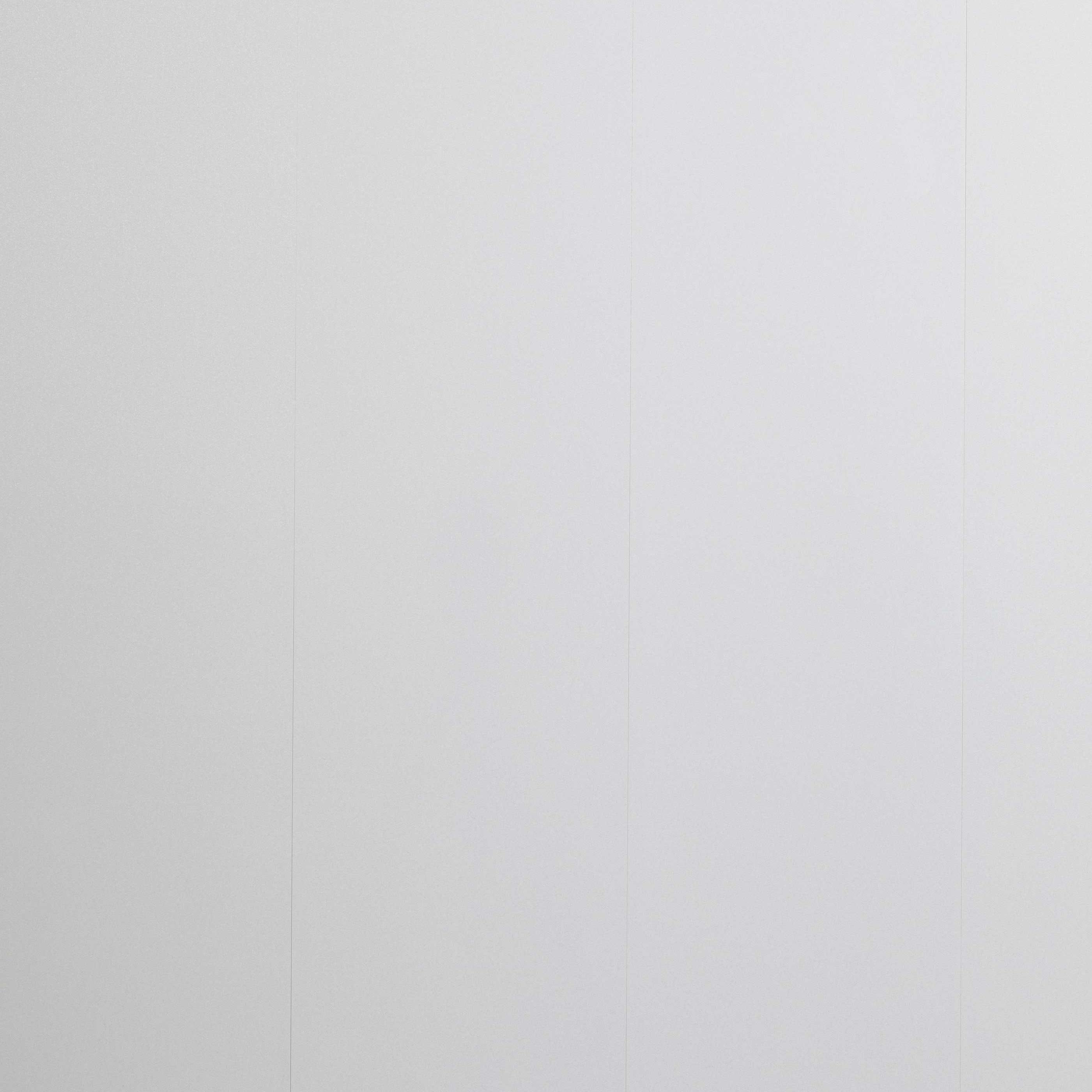 8mm White Matt Ceiling Panels - 2.7m x 250mm (Pack of 4)