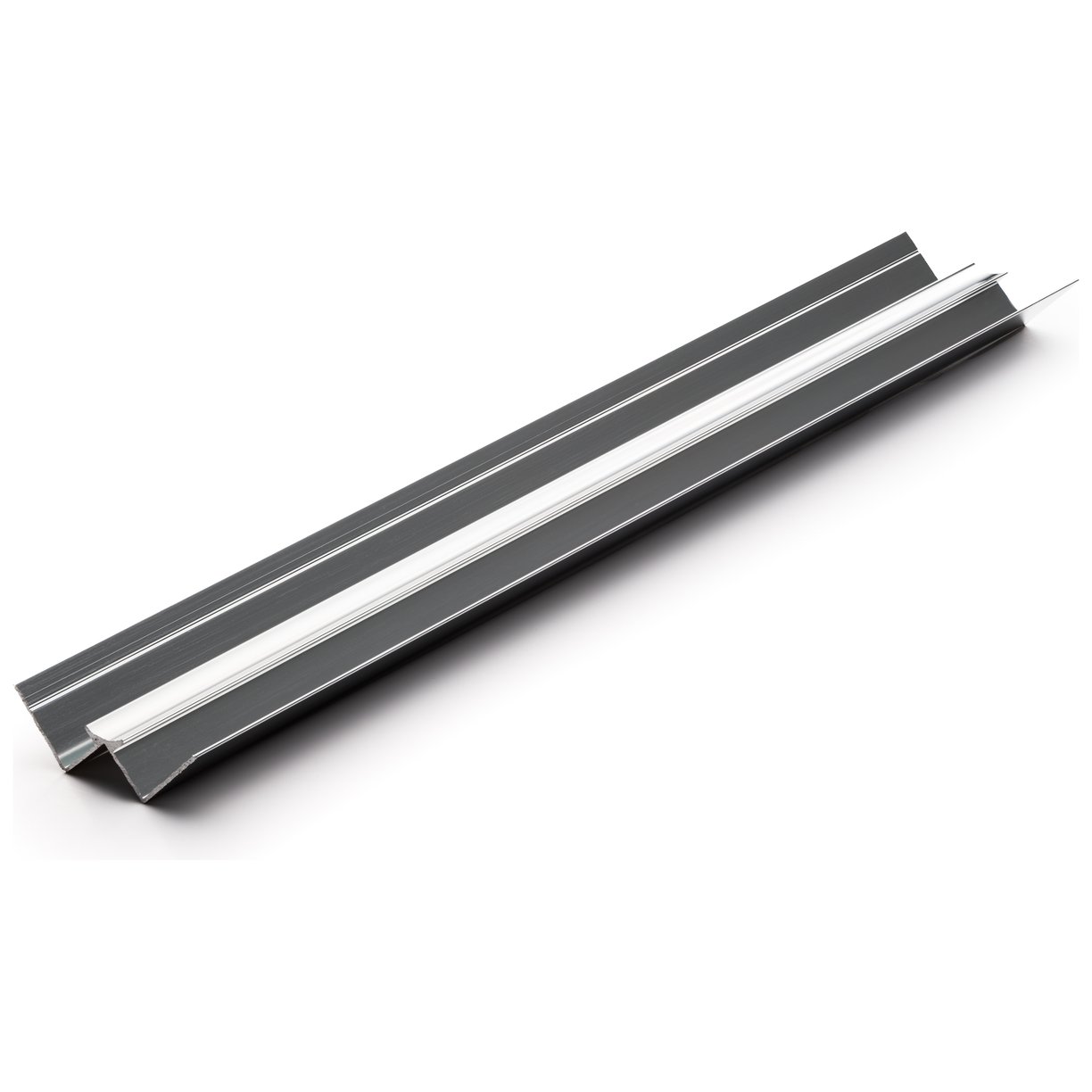 10mm Aluminium Internal Corner Trim - 2.4m
