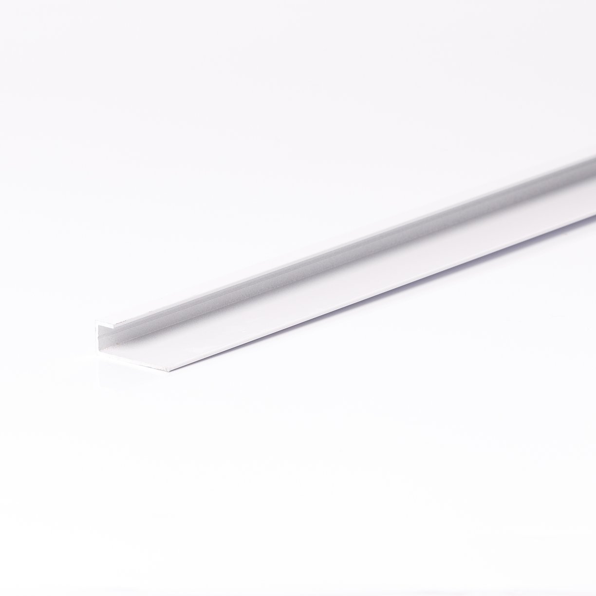 8mm Aluminium End Cap / U End Trim - 2.7m