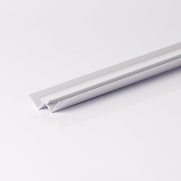 8mm Aluminium Internal Corner Trim - 2.7m