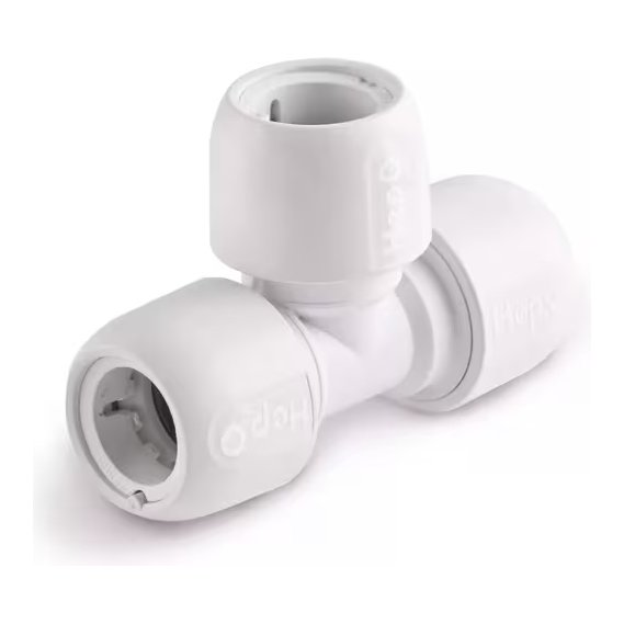 Hep2O Equal Tee 22mm
