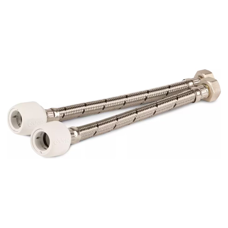 Hep2O Flexi Tap Connector 15mm x ¾" L=300mm