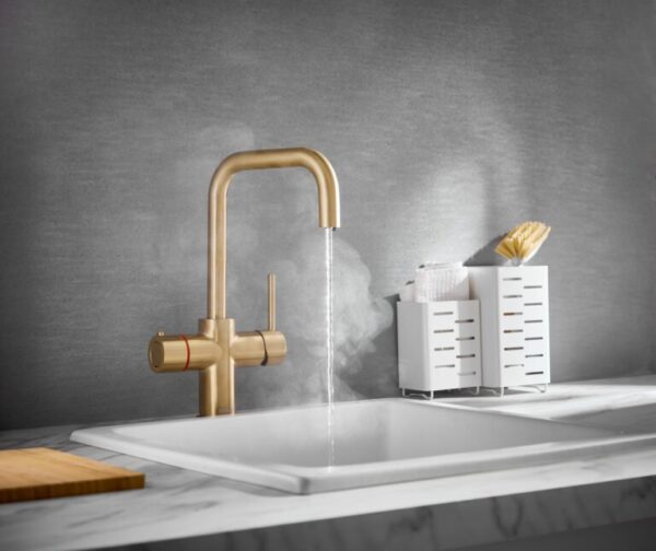 3-in1 Boiling Water Tap Square Spout