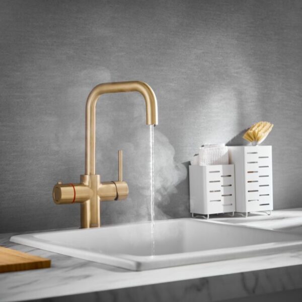 3-in1 Boiling Water Tap Square Spout