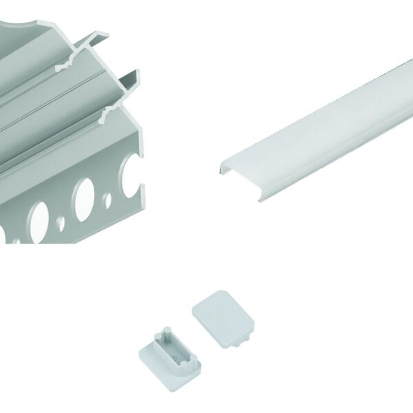 90° Tile-In Profile Kit 3m