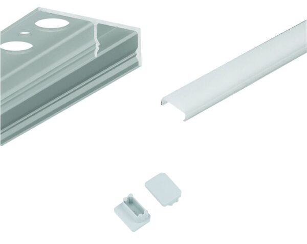 180° Tile-In Profile Kit 2m
