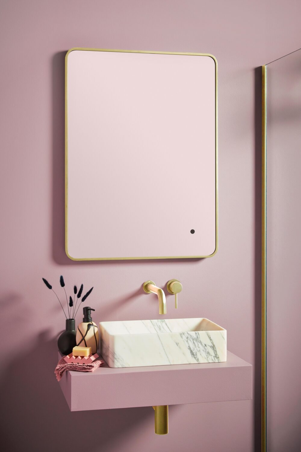 Alfie Soft Square LED Mirror 600 x 800mm