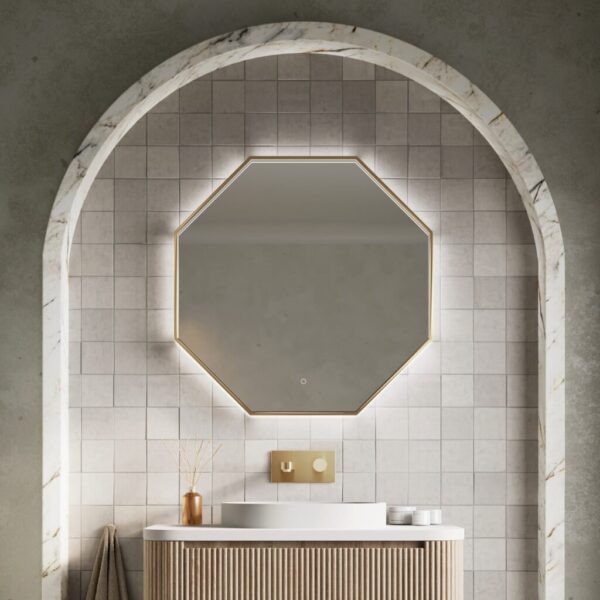 Passa Octagonal Mirror 800 x 800mm