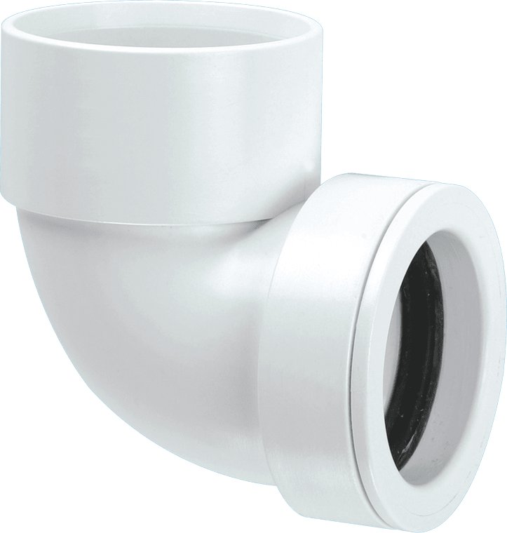 1¼" 90 Degree Solvent Weld Bend x 32mm Pushfit