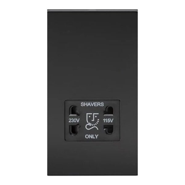 Shaver Socket Flat Plate