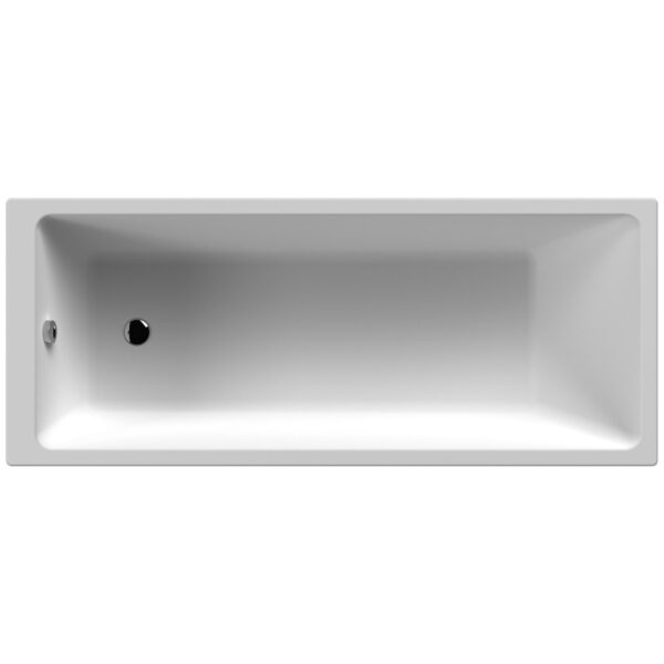 1700 x 700mm Thin Edge Single Ended Bath