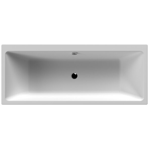 1700 x 700mm Thin Edge Double Ended Bath