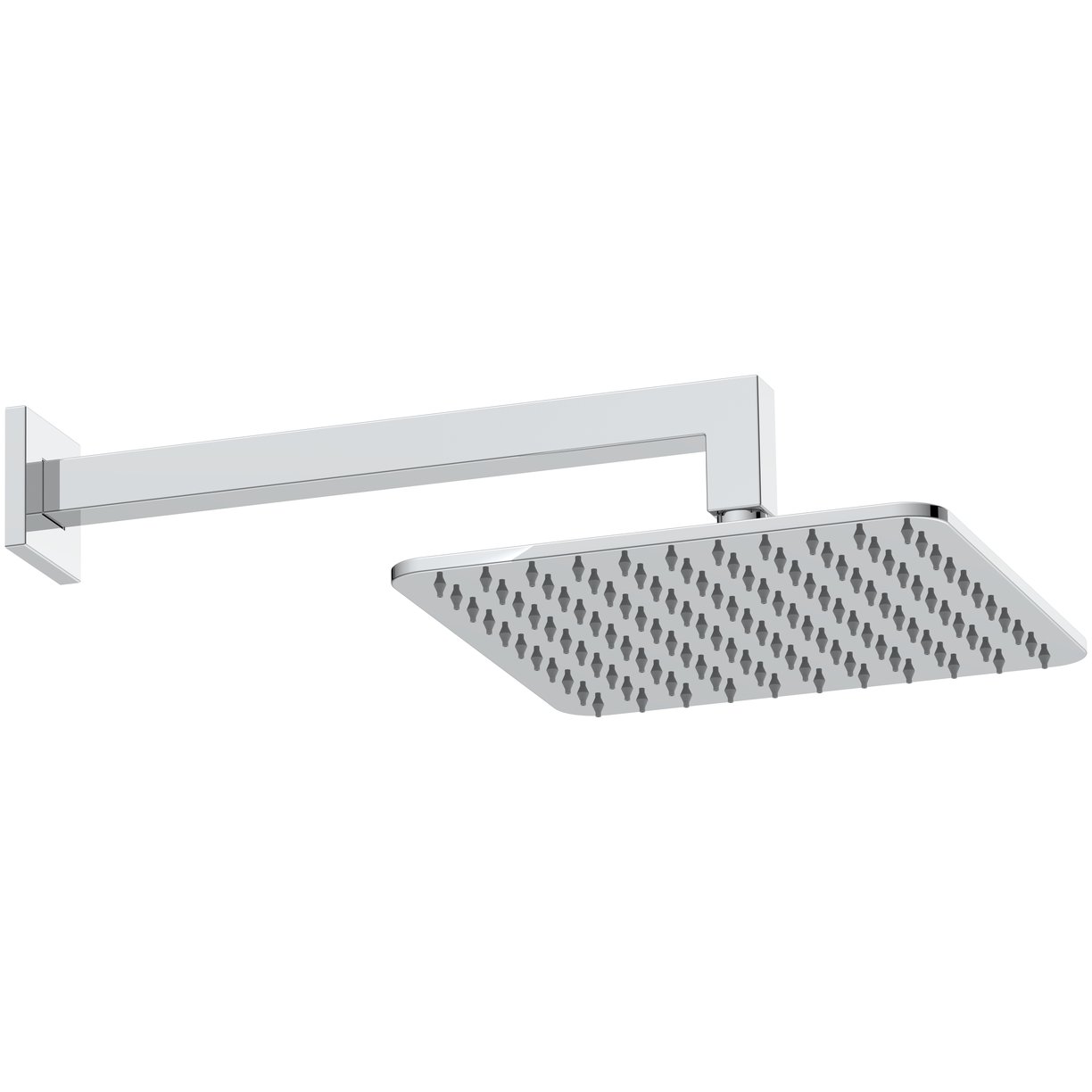 Core Square Shower Head & Arm