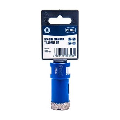 Pit Bull M14 25mm Dry Diamond Tile Bit