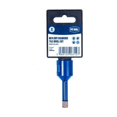 Pit Bull M14 6mm Dry Diamond Tile Bit