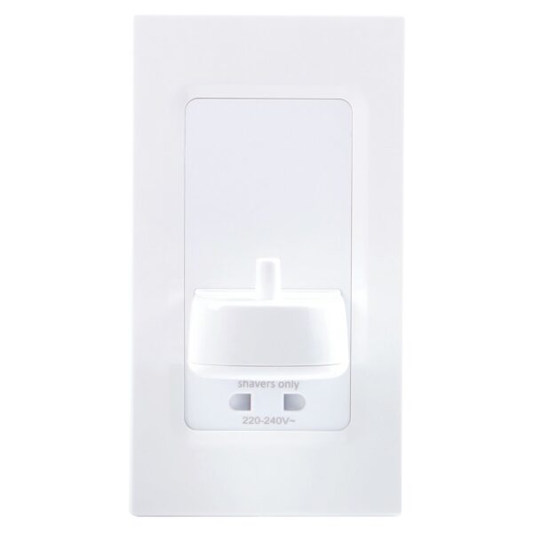 ProofVision In-Wall Electric Toothbrush Charger with Shaver Socket