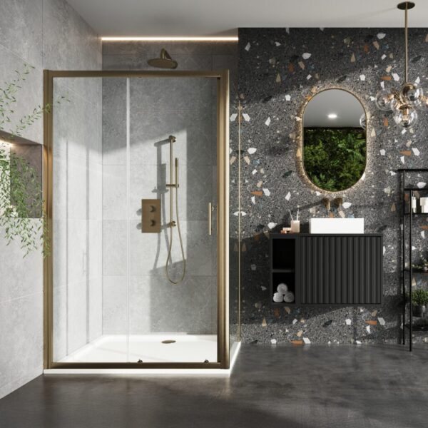 Korra 1000mm Sliding Shower Door