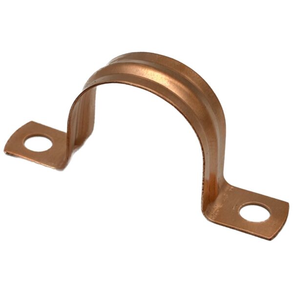 Copper Saddle Clips 42mm (Pack of 10 - Sold In Singles)