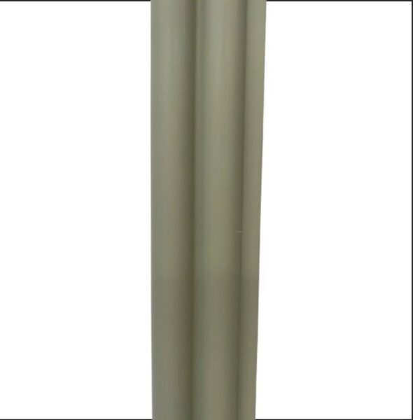 12mm Olive Green Water Resistant Fluted Slatwall Left Trim - 2.6m x 37mm