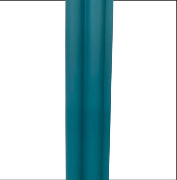 12mm Teal Water Resistant Fluted Slatwall Left Trim - 2.6m x 37mm