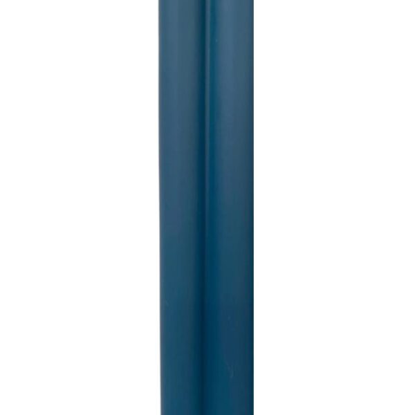 12mm Midnight Blue Water Resistant Fluted Slatwall Right Trim - 2.6m x 42mm