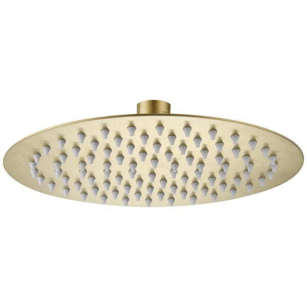 Slim Metal Round Shower Head 200mm