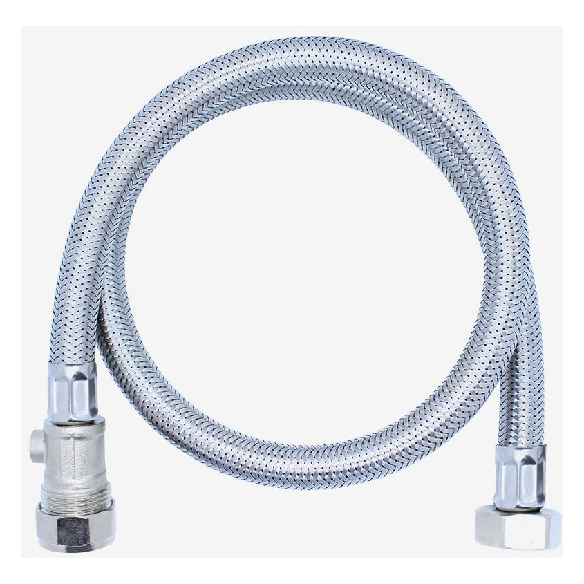 ¾" x 22mm ISO - 900mm Flexible Hose