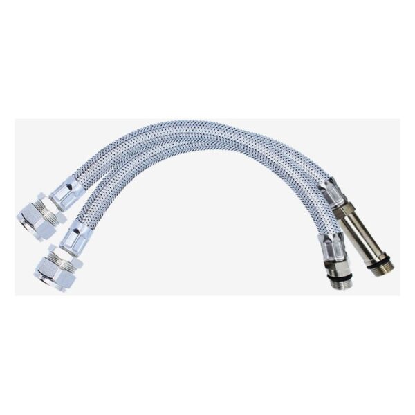 15mm x M10 - 300mm Flexible Hoses