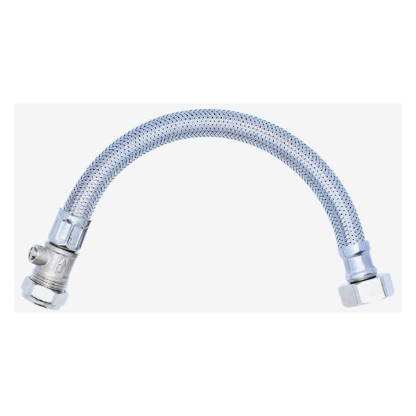 ¾" x 15mm ISO - 300mm Flexible Hose